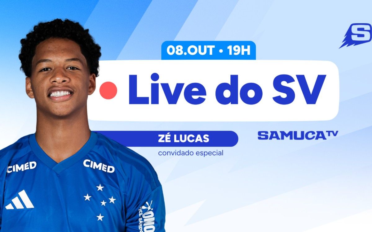 Arte do programa Live do SV